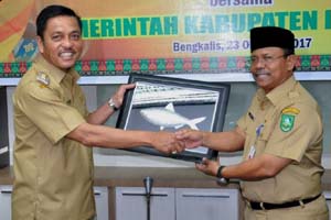  Wakil Bupati Simalungun Berkunjung ke Bengkalis